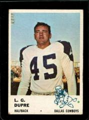L.G. Dupre #43 Football Cards 1961 Fleer Prices