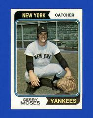 Gerry Moses Baseball Cards 1974 Topps Prices