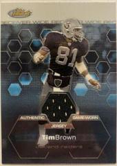 Tim Brown [Jersey] Football Cards 2003 Topps Finest Prices