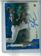 Dylan Cease Baseball Cards 2020 Topps Chrome Sapphire Rookie Autograph Prices