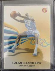 Carmelo Anthony [Gold Refractor] #15 Basketball Cards 2004 Topps Pristine Prices