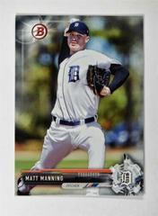 Matt Manning Baseball Cards 2017 Bowman Draft Prices