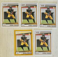 George Pickens [Gold] #383 Football Cards 2022 Panini Score Prices