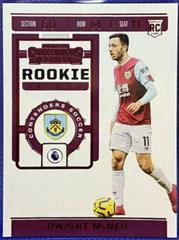 Dwight McNeil [Red] #RT-16 Soccer Cards 2019 Panini Chronicles Contenders Rookie Ticket Prices