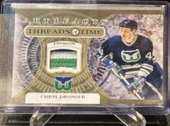 Chris Pronger [Premium] #TT-CP Hockey Cards 2022 Upper Deck Artifacts Threads of Time Prices
