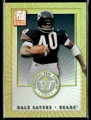 Gale Sayers [Autograph] #PT-11 Football Cards 2000 Panini Donruss Elite Passing the Torch Prices