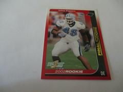 Julius Peppers [Final Score] Football Cards 2002 Panini Score Prices