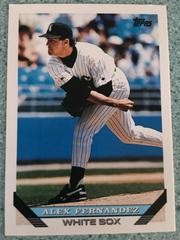 Alex Fernandez Baseball Cards 1993 Topps Prices