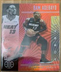 Bam Adebayo [Red] Basketball Cards 2019 Panini Illusions Prices