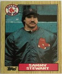Sammy Stewart Baseball Cards 1987 Topps Prices