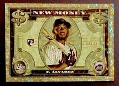 Francisco Alvarez [Ice] Baseball Cards 2023 Bowman Platinum New Money Prices