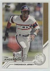 Tim Anderson Baseball Cards 2017 Topps Update Salute Prices