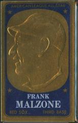 Frank Malzone #37 Baseball Cards 1965 Topps Embossed Prices