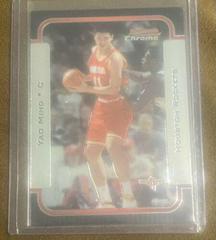 Yao Ming [Chrome] Basketball Cards 2003 Bowman Prices