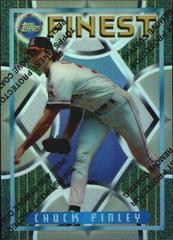 Chuck Finley [Refractor] #87 Baseball Cards 1995 Finest Prices