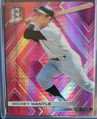 Mickey Mantle [Neon Pink] Baseball Cards 2018 Panini Chronicles Spectra Prices