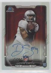Devin Smith Football Cards 2015 Bowman Chrome Rookie Refractor Autographs Prices