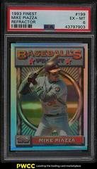 Mike Piazza [Refractor] #199 Baseball Cards 1993 Finest Prices