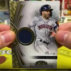 Jose Altuve #T1R-JAL Baseball Cards 2023 Topps Tier One Relics Design A Prices