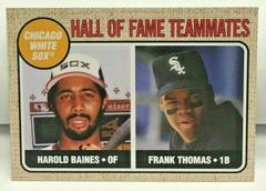 Harold Baines, Frank Thomas #173 Baseball Cards 2019 Topps Throwback Thursday Prices