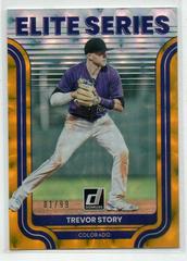 Trevor Story [Gold] #ES-8 Baseball Cards 2022 Panini Donruss Elite Series Prices
