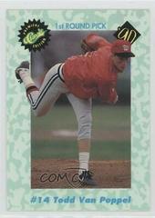 Todd Van Poppel #14 Baseball Cards 1990 Classic Draft Picks Prices