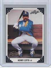 Henry Cotto #113 Baseball Cards 1991 Leaf Prices