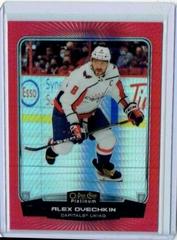 Alex Ovechkin [Red Prism] Hockey Cards 2022 O Pee Chee Platinum Previews Prices