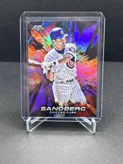Ryne Sandberg [Purple] #10 Baseball Cards 2018 Topps Fire Prices