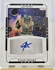 Tyjae Spears #ART-TS Football Cards 2023 Sage Artistry Autographs Prices