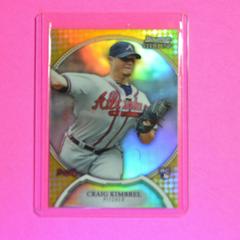 Craig Kimbrel [Rookie Gold Refractor] Baseball Cards 2011 Bowman Sterling Prices