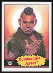Commander Azeez Wrestling Cards 2021 Topps Living WWE Prices
