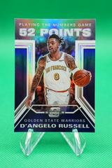 D'Angelo Russell #4 Basketball Cards 2019 Panini Contenders Optic Playing the Numbers Game Prices