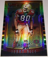 Jerry Rice [Refractor] #119 Football Cards 2000 Bowman Chrome Prices