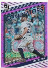 Jose Altuve [Pink Fireworks] #D-7 Baseball Cards 2022 Panini Donruss Dominators Prices