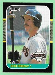 Bob Brenly Baseball Cards 1987 Donruss Prices