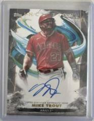 Mike Trout #SP-MT Baseball Cards 2023 Topps Inception Short Print Autographs Prices