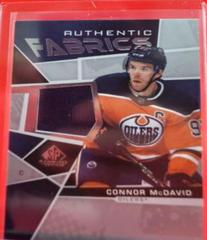 Connor McDavid #AF-CM Hockey Cards 2021 SP Game Used Authentic Fabrics Prices