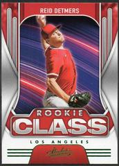 Reid Detmers [Retail Green] #RC-10 Baseball Cards 2022 Panini Absolute Rookie Class Prices