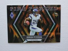 Adrian Peterson [Black] #FF-7 Football Cards 2023 Panini Phoenix Fire Forged Prices