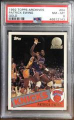 Patrick Ewing [Gold] #64 Basketball Cards 1992 Topps Archives Prices