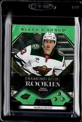 Marco Rossi [Green] #RG-MR Hockey Cards 2022 Upper Deck Black Diamond Rookie Gems Prices