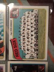 Red Sox Team [Mgr. Don Zimmer] #689 Baseball Cards 1980 Topps Prices