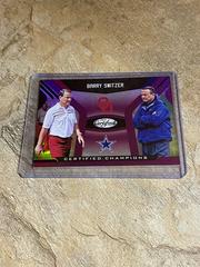 Barry Switzer [Purple] Football Cards 2018 Panini Certified Champions Prices