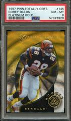 Corey Dillon [Platinum Gold] Football Cards 1997 Pinnacle Totally Certified Prices