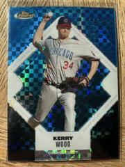 Kerry Wood [Green Xfractor] #8 Baseball Cards 2006 Finest Prices