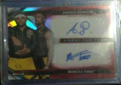 Angelo Dawkins, Montez Ford [Red] Wrestling Cards 2020 Topps WWE Finest Tag Teams Autographs Prices