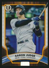 Aaron Judge [Orange] #53 Baseball Cards 2022 Topps Tribute Prices