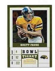 Brett Favre [Bowl] #15 Football Cards 2017 Panini Contenders Draft Picks Prices