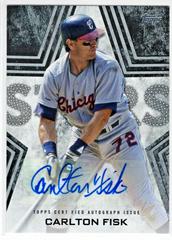 Carlton Fisk [Black] #BSA-CF Baseball Cards 2023 Topps Update Stars Autographs Prices